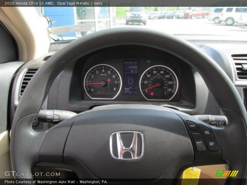 Opal Sage Metallic / Ivory 2010 Honda CR-V LX AWD