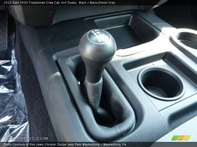 Black / Black/Diesel Gray 2013 Ram 3500 Tradesman Crew Cab 4x4 Dually