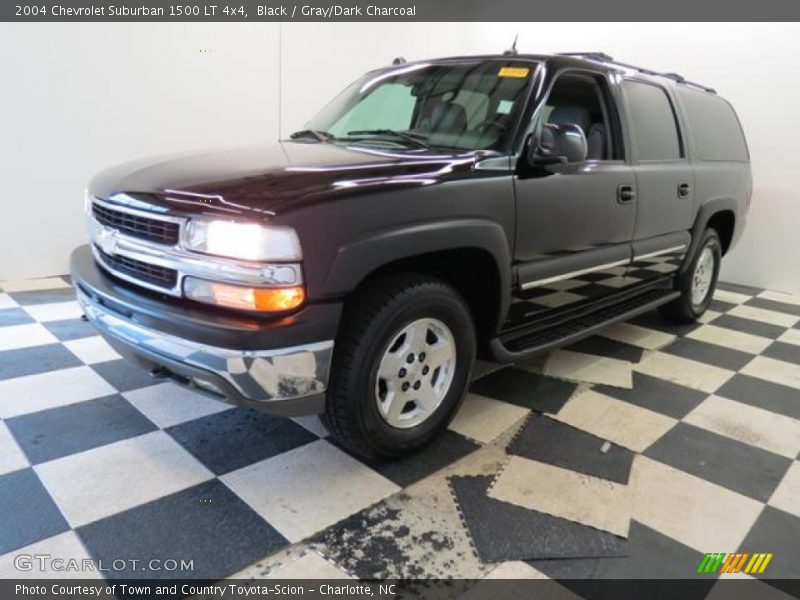 Black / Gray/Dark Charcoal 2004 Chevrolet Suburban 1500 LT 4x4