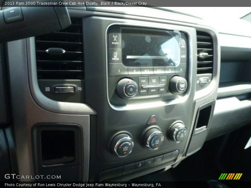 Black / Black/Diesel Gray 2013 Ram 3500 Tradesman Crew Cab 4x4 Dually