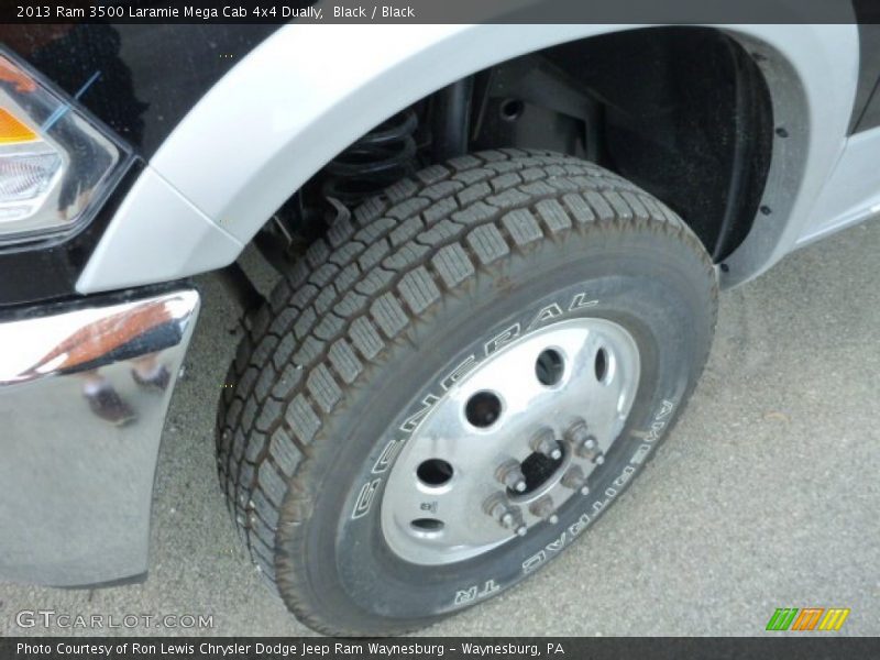 Black / Black 2013 Ram 3500 Laramie Mega Cab 4x4 Dually