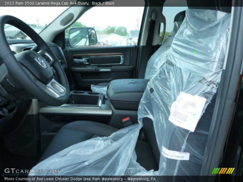 Black / Black 2013 Ram 3500 Laramie Mega Cab 4x4 Dually