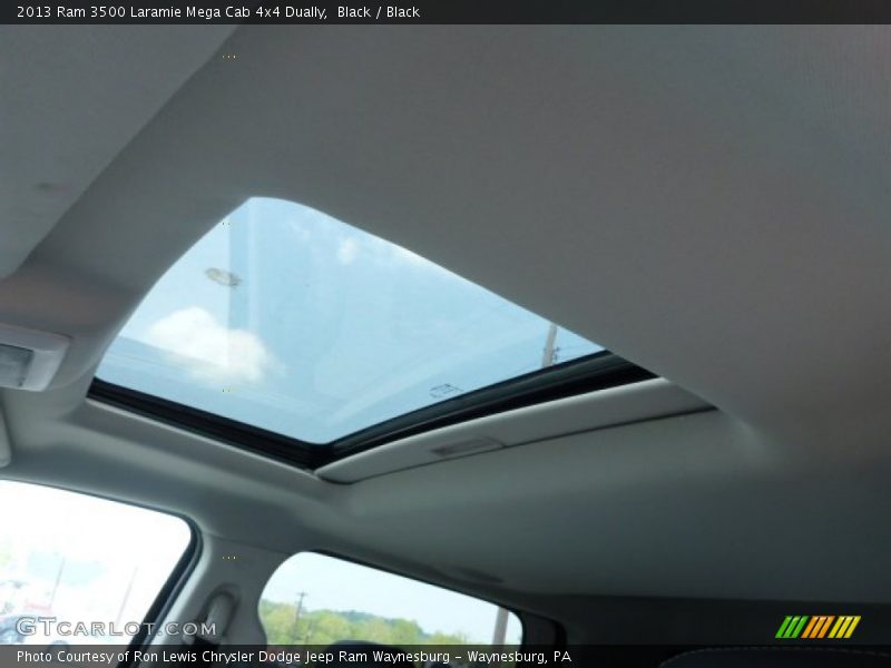 Black / Black 2013 Ram 3500 Laramie Mega Cab 4x4 Dually