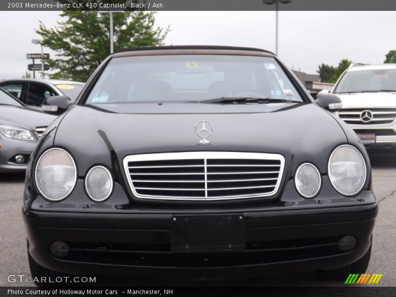Black / Ash 2003 Mercedes-Benz CLK 430 Cabriolet