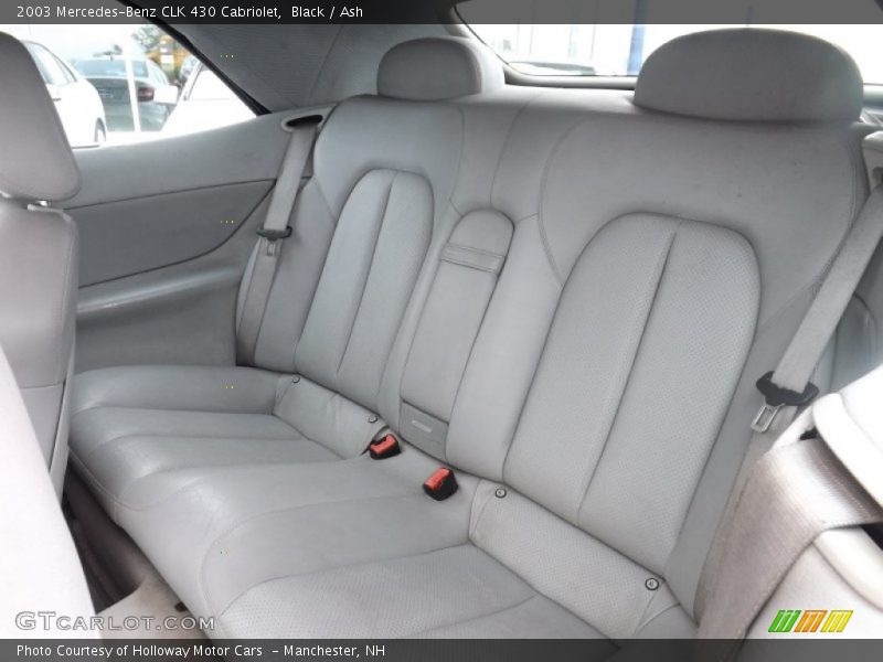 Black / Ash 2003 Mercedes-Benz CLK 430 Cabriolet