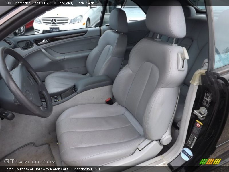 Black / Ash 2003 Mercedes-Benz CLK 430 Cabriolet