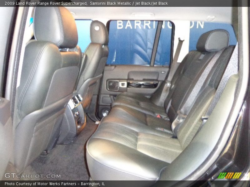 Santorini Black Metallic / Jet Black/Jet Black 2009 Land Rover Range Rover Supercharged