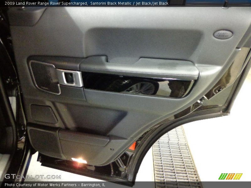 Santorini Black Metallic / Jet Black/Jet Black 2009 Land Rover Range Rover Supercharged