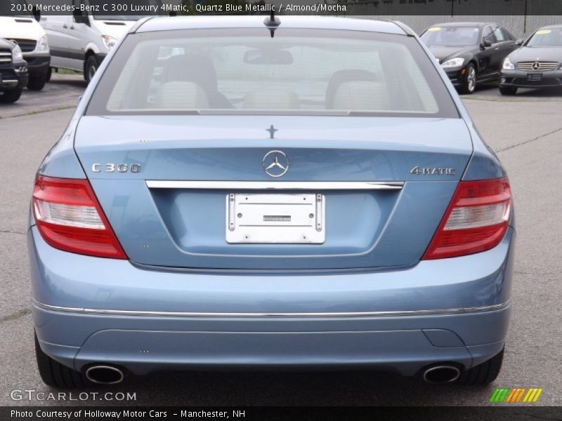 Quartz Blue Metallic / Almond/Mocha 2010 Mercedes-Benz C 300 Luxury 4Matic