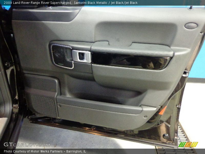 Santorini Black Metallic / Jet Black/Jet Black 2009 Land Rover Range Rover Supercharged