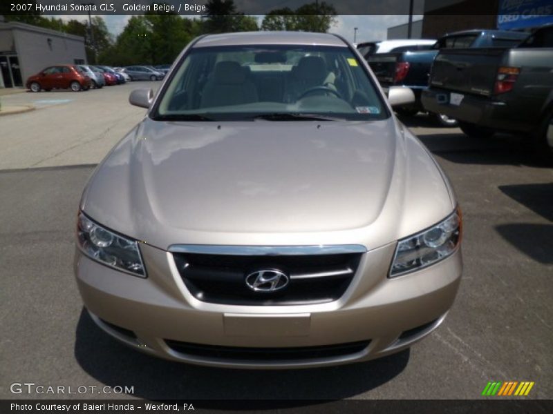 Golden Beige / Beige 2007 Hyundai Sonata GLS