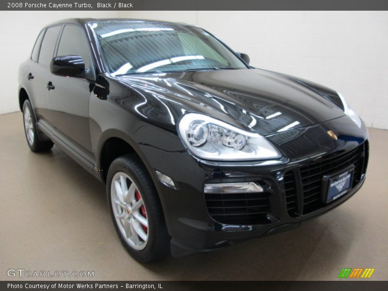 Black / Black 2008 Porsche Cayenne Turbo