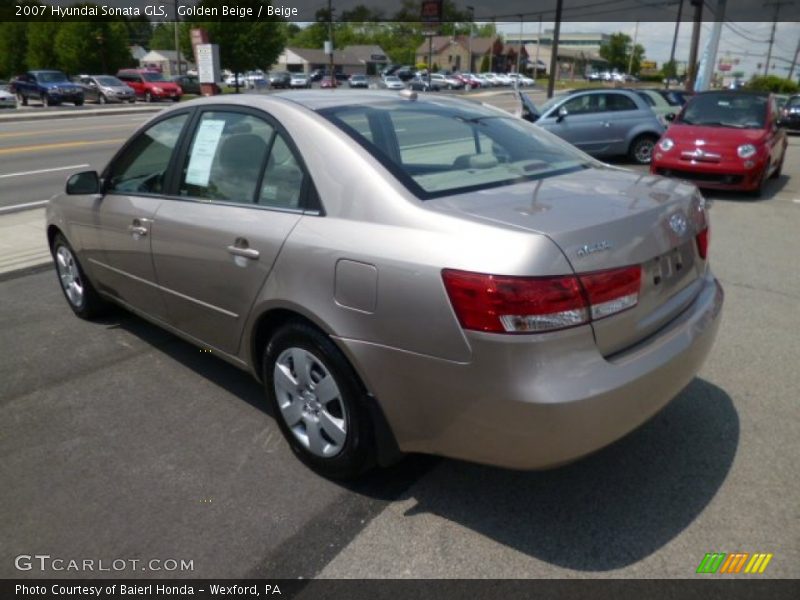 Golden Beige / Beige 2007 Hyundai Sonata GLS