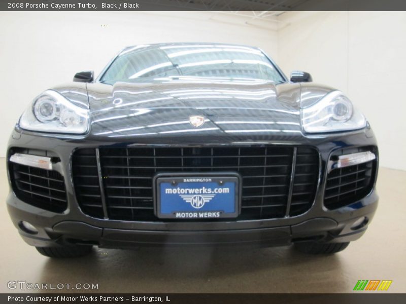 Black / Black 2008 Porsche Cayenne Turbo
