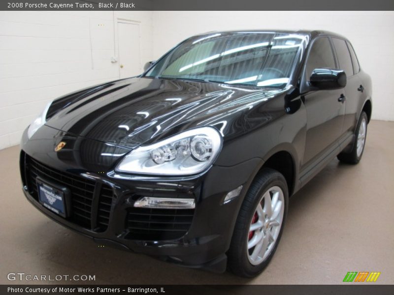 Black / Black 2008 Porsche Cayenne Turbo
