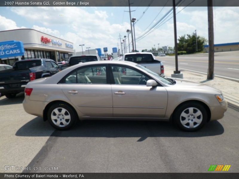 Golden Beige / Beige 2007 Hyundai Sonata GLS