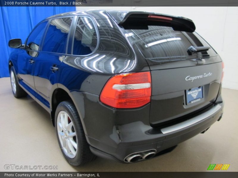 Black / Black 2008 Porsche Cayenne Turbo
