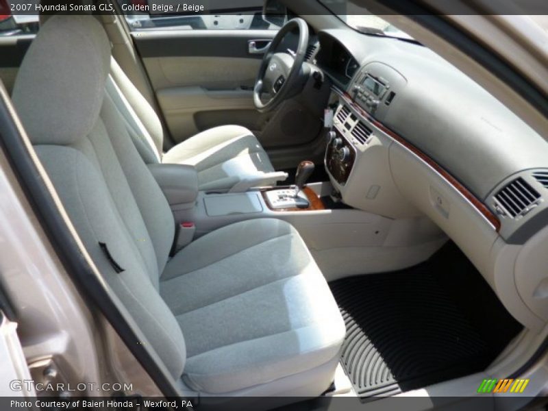 Golden Beige / Beige 2007 Hyundai Sonata GLS