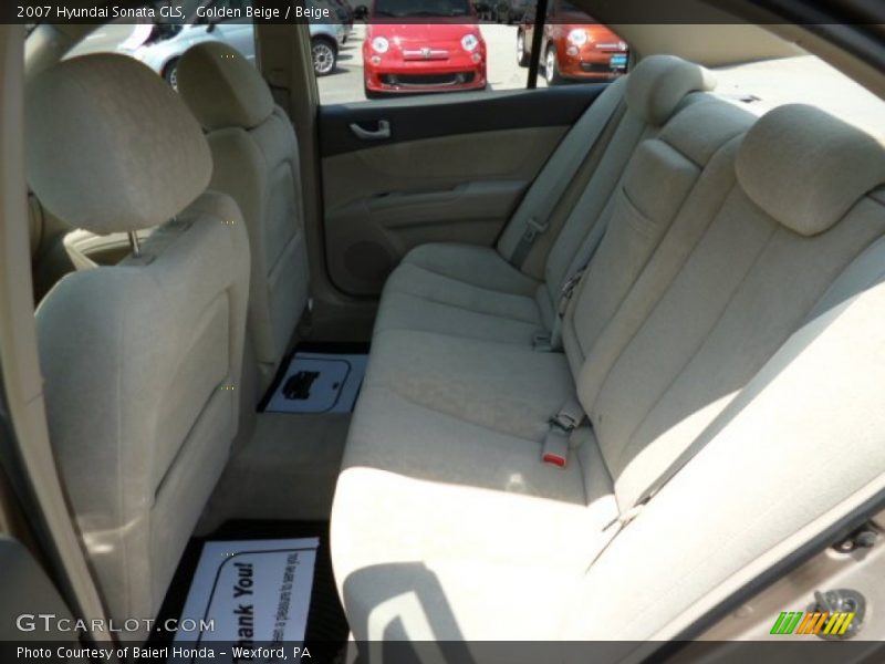 Golden Beige / Beige 2007 Hyundai Sonata GLS