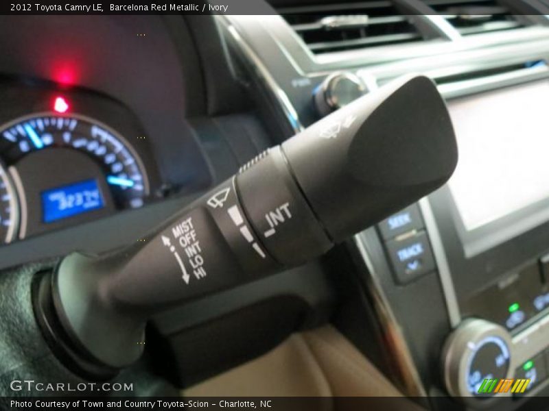 Barcelona Red Metallic / Ivory 2012 Toyota Camry LE