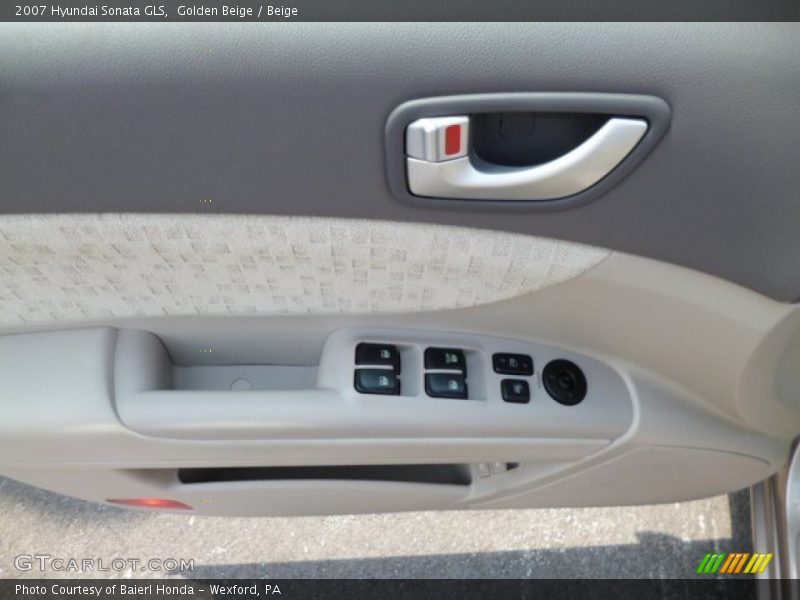 Golden Beige / Beige 2007 Hyundai Sonata GLS