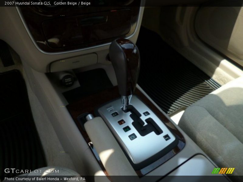 Golden Beige / Beige 2007 Hyundai Sonata GLS