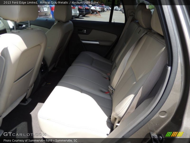 Mineral Gray Metallic / Medium Light Stone 2013 Ford Edge Limited