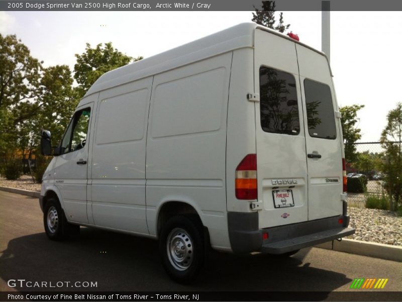 Arctic White / Gray 2005 Dodge Sprinter Van 2500 High Roof Cargo