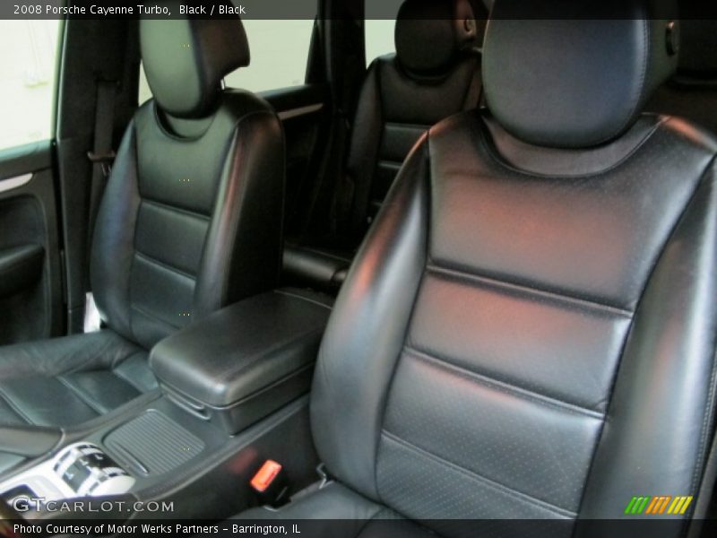Black / Black 2008 Porsche Cayenne Turbo