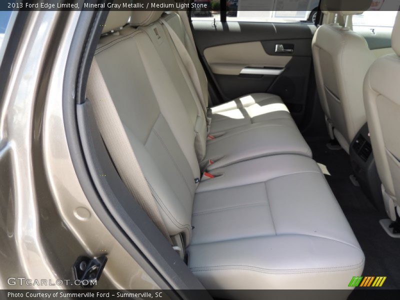 Mineral Gray Metallic / Medium Light Stone 2013 Ford Edge Limited