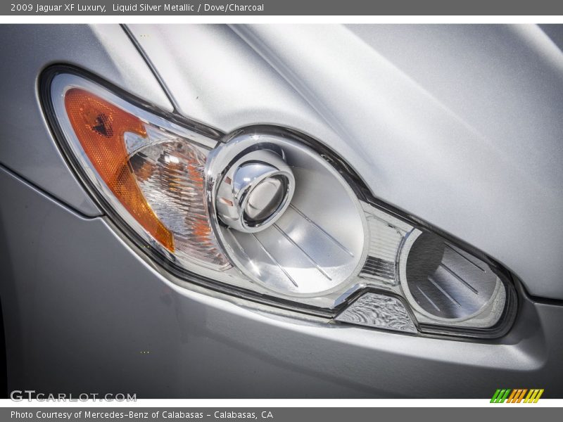Headlight - 2009 Jaguar XF Luxury
