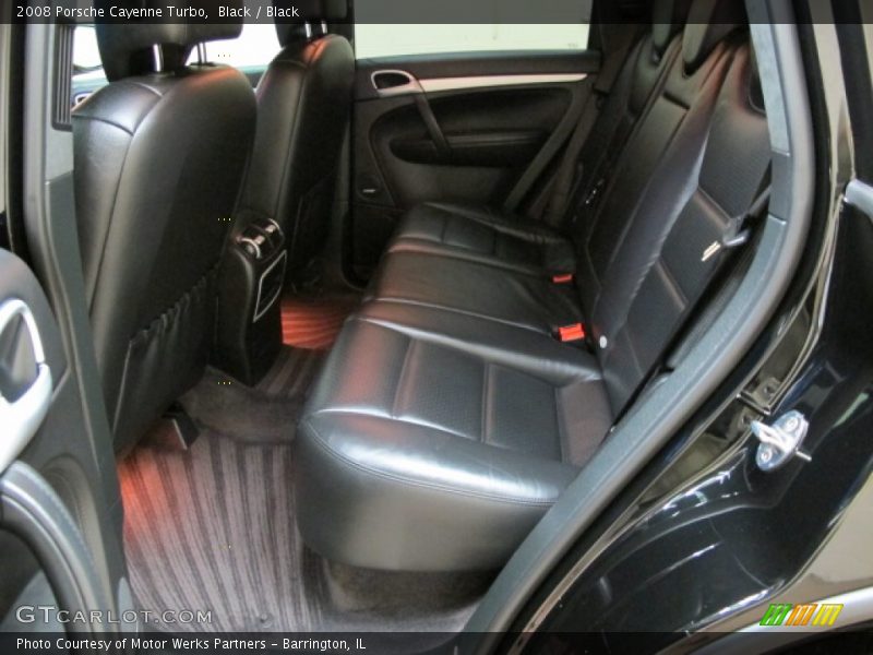 Rear Seat of 2008 Cayenne Turbo