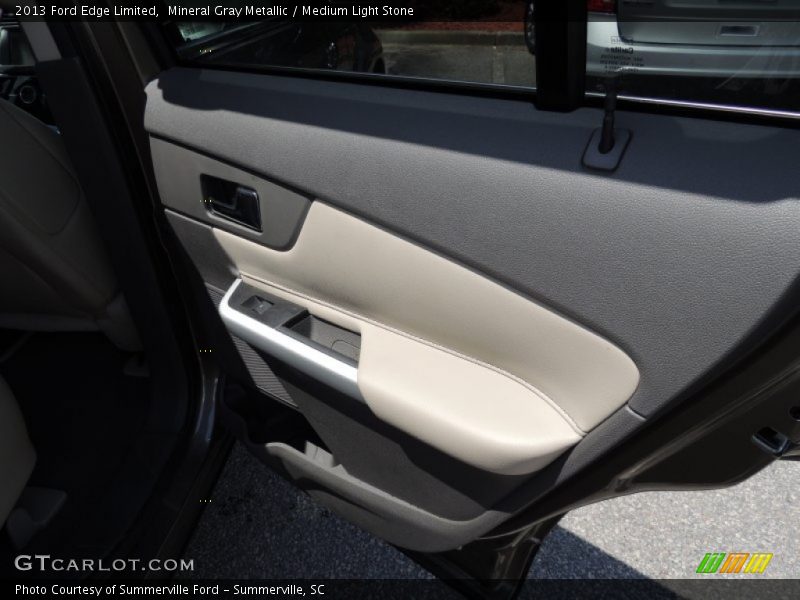 Mineral Gray Metallic / Medium Light Stone 2013 Ford Edge Limited