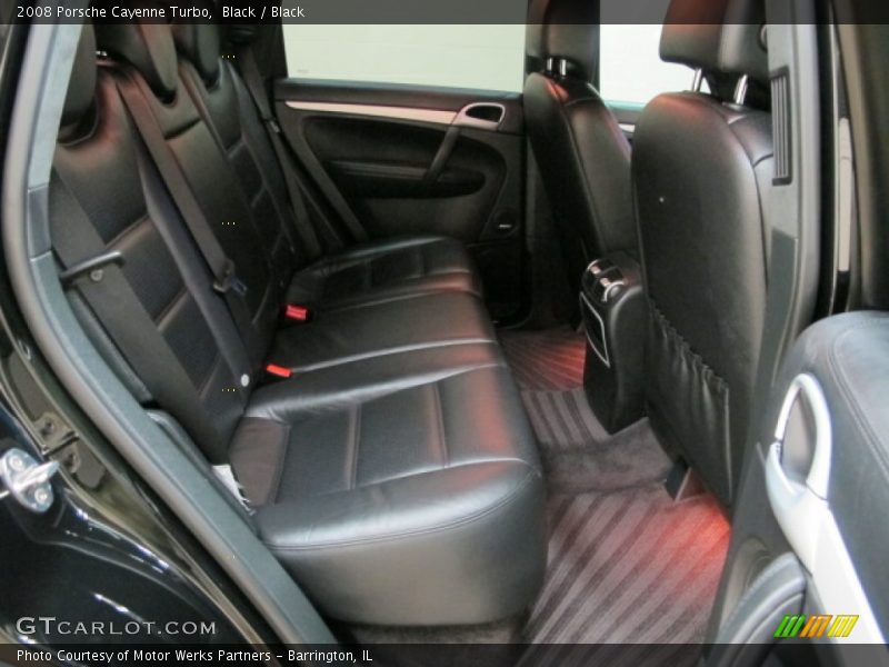 Rear Seat of 2008 Cayenne Turbo