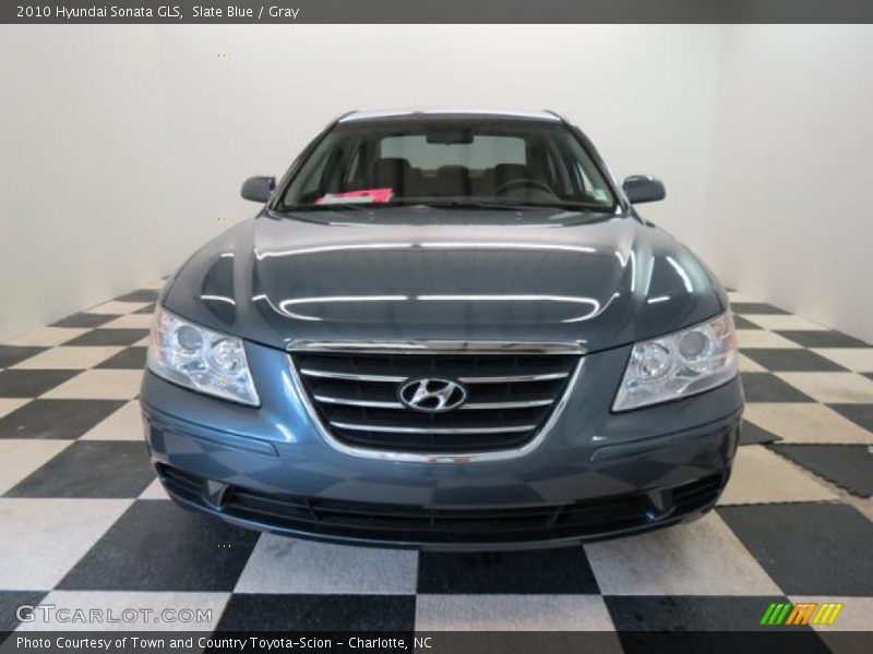 Slate Blue / Gray 2010 Hyundai Sonata GLS