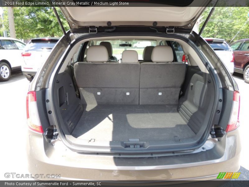 Mineral Gray Metallic / Medium Light Stone 2013 Ford Edge Limited