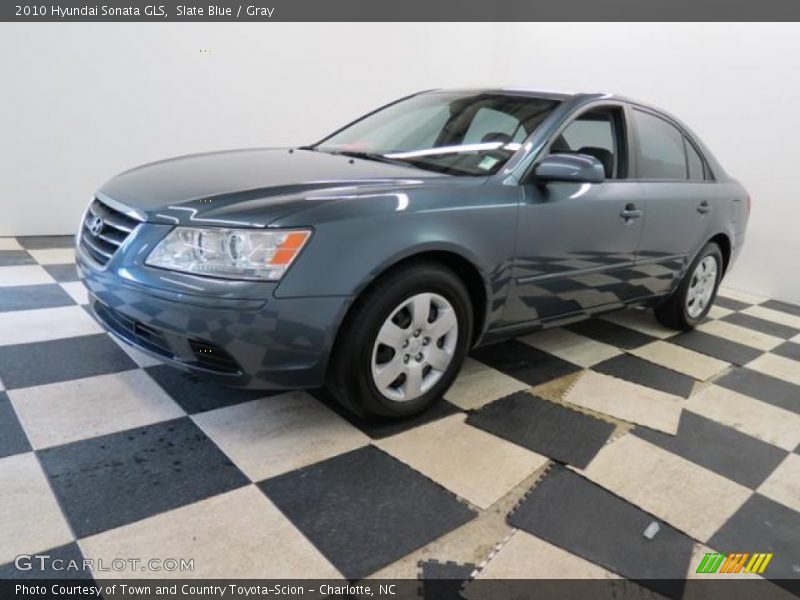 Slate Blue / Gray 2010 Hyundai Sonata GLS