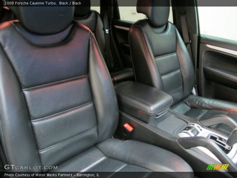 Black / Black 2008 Porsche Cayenne Turbo