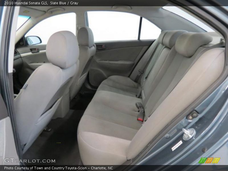 Rear Seat of 2010 Sonata GLS
