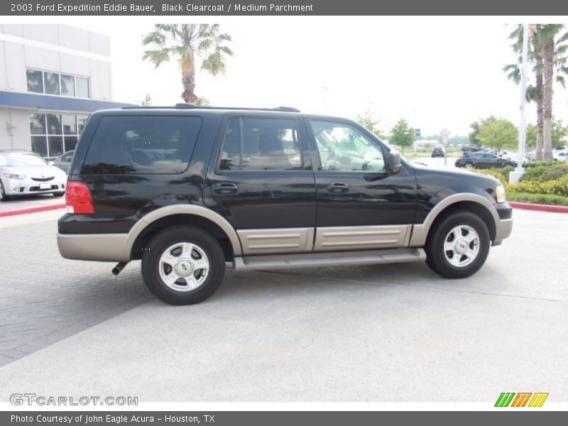 Black Clearcoat / Medium Parchment 2003 Ford Expedition Eddie Bauer