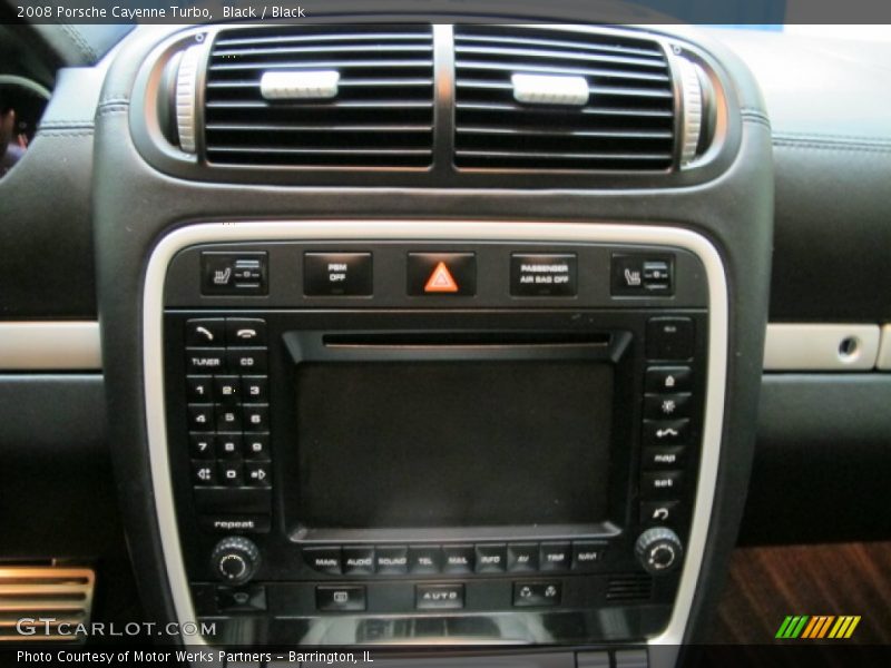 Controls of 2008 Cayenne Turbo