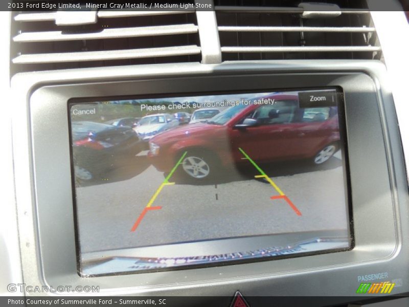 Mineral Gray Metallic / Medium Light Stone 2013 Ford Edge Limited