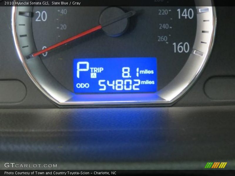 Slate Blue / Gray 2010 Hyundai Sonata GLS