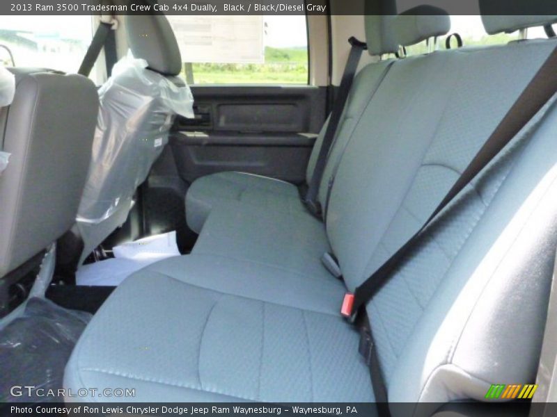 Black / Black/Diesel Gray 2013 Ram 3500 Tradesman Crew Cab 4x4 Dually