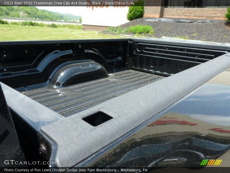 Black / Black/Diesel Gray 2013 Ram 3500 Tradesman Crew Cab 4x4 Dually
