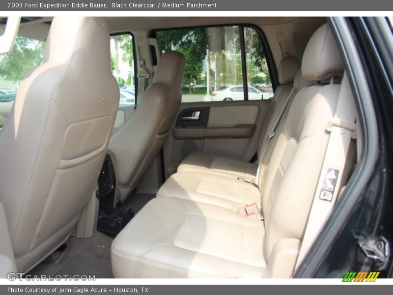 Black Clearcoat / Medium Parchment 2003 Ford Expedition Eddie Bauer