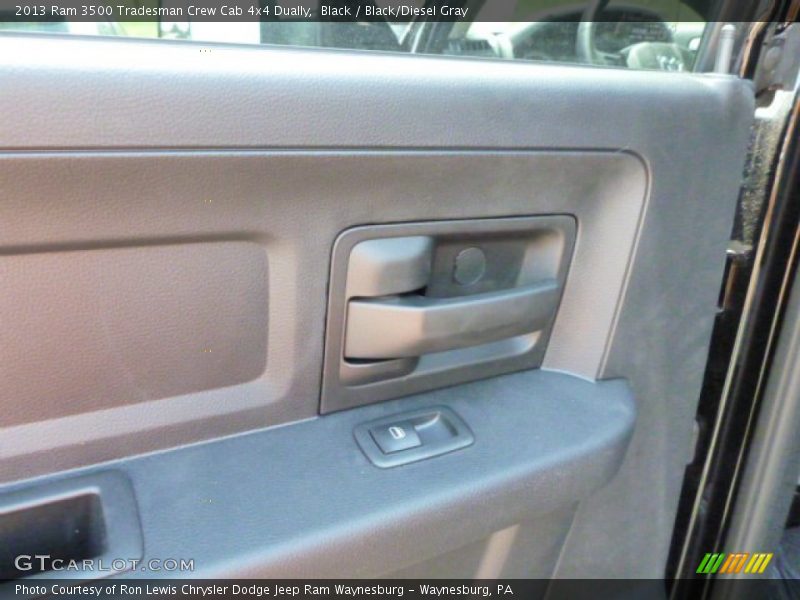 Black / Black/Diesel Gray 2013 Ram 3500 Tradesman Crew Cab 4x4 Dually