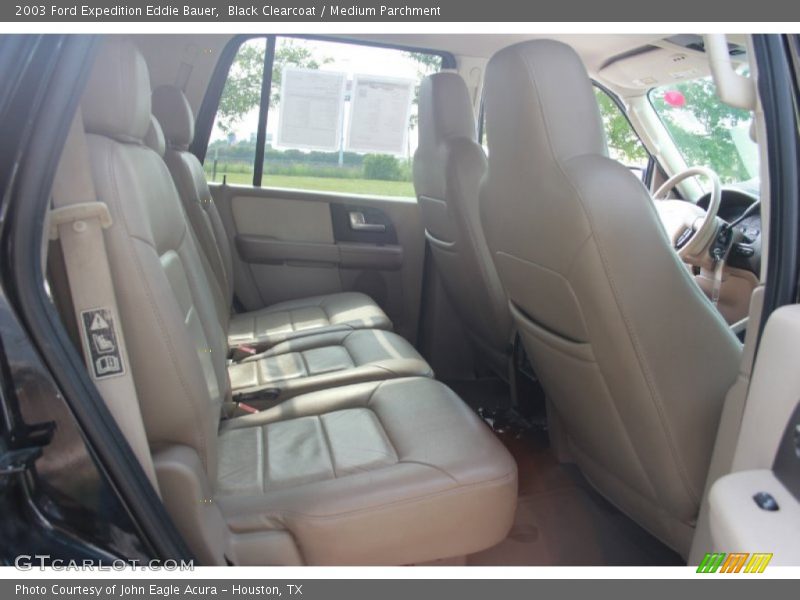 Black Clearcoat / Medium Parchment 2003 Ford Expedition Eddie Bauer