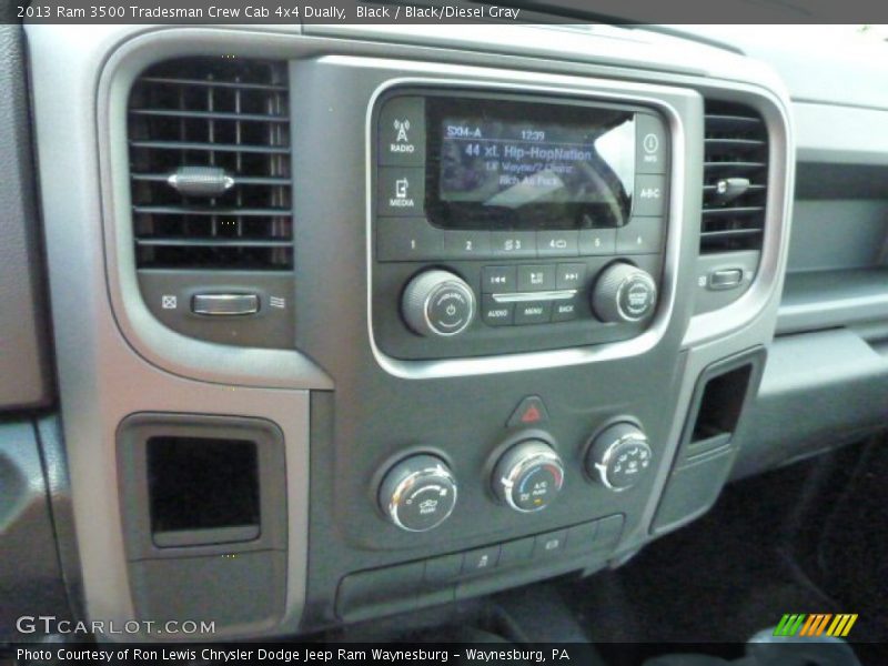 Black / Black/Diesel Gray 2013 Ram 3500 Tradesman Crew Cab 4x4 Dually