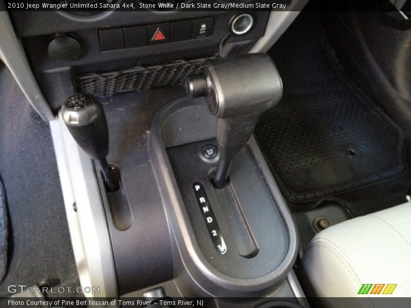 Stone White / Dark Slate Gray/Medium Slate Gray 2010 Jeep Wrangler Unlimited Sahara 4x4